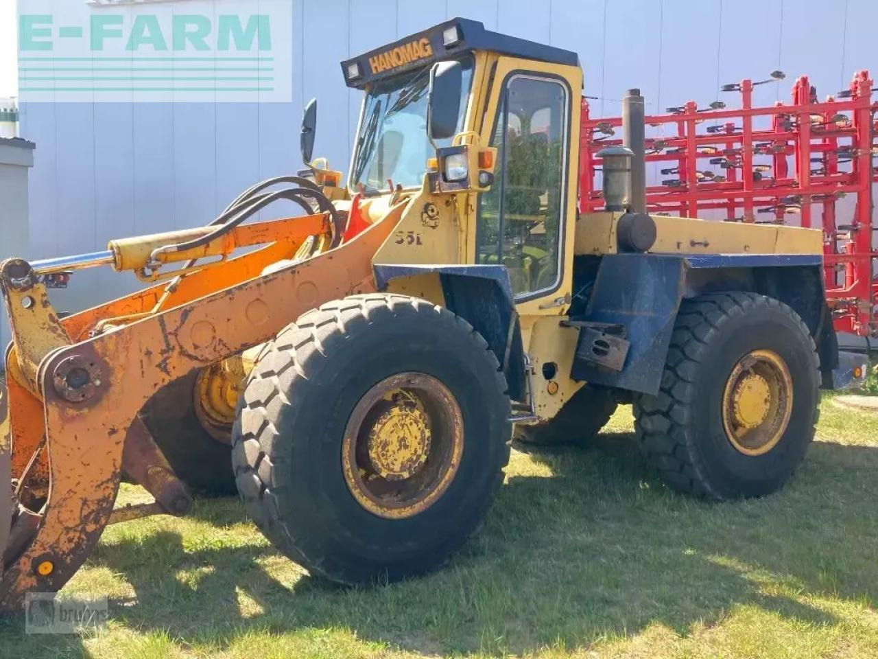 Hanomag hanomag 55 d - überladehöhe über 4 m - Міні-екскаватор: фото 5 Hanomag hanomag 55 d - überladehöhe über 4 m - Міні-екскаватор: фото 5