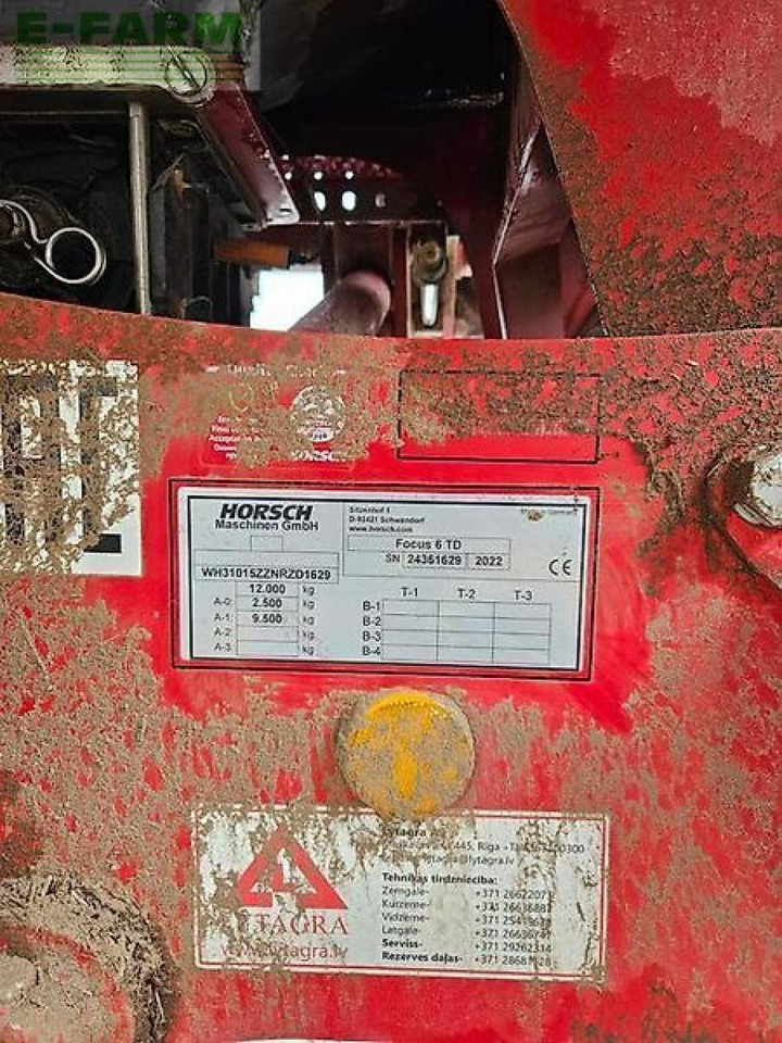 Horsch focus 6 td - Сівалка: фото 5 Horsch focus 6 td - Сівалка: фото 5