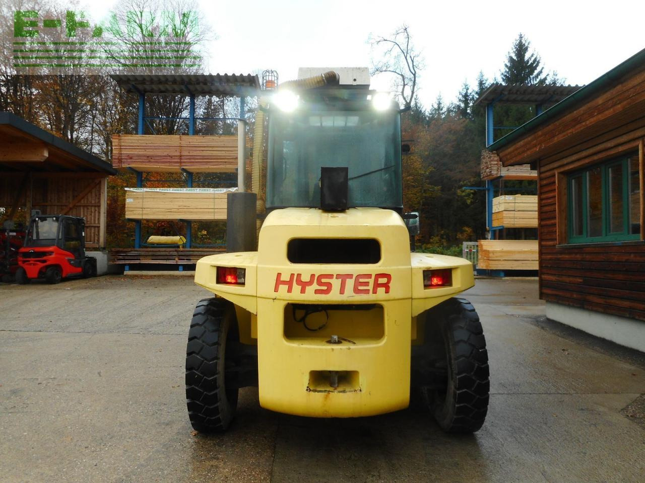Hyster h9.00xm ( vollausstattung ) 9 tonnen hubkraft - Навантажувач вилковий: фото 3 Hyster h9.00xm ( vollausstattung ) 9 tonnen hubkraft - Навантажувач вилковий: фото 3