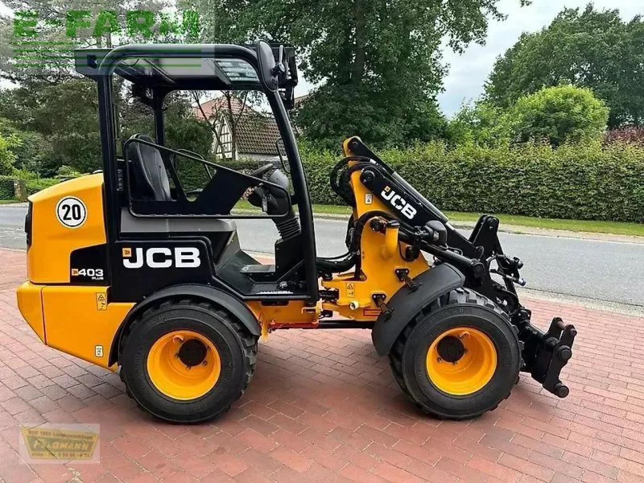 JCB 403 plus agri großer motor, zentralschmierung - Колісний навантажувач: фото 3 JCB 403 plus agri großer motor, zentralschmierung - Колісний навантажувач: фото 3