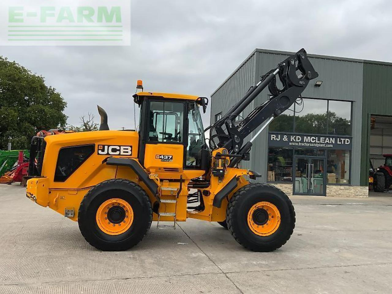 Міні-екскаватор JCB 437 wheeled loading shovel (st23075): фото 13