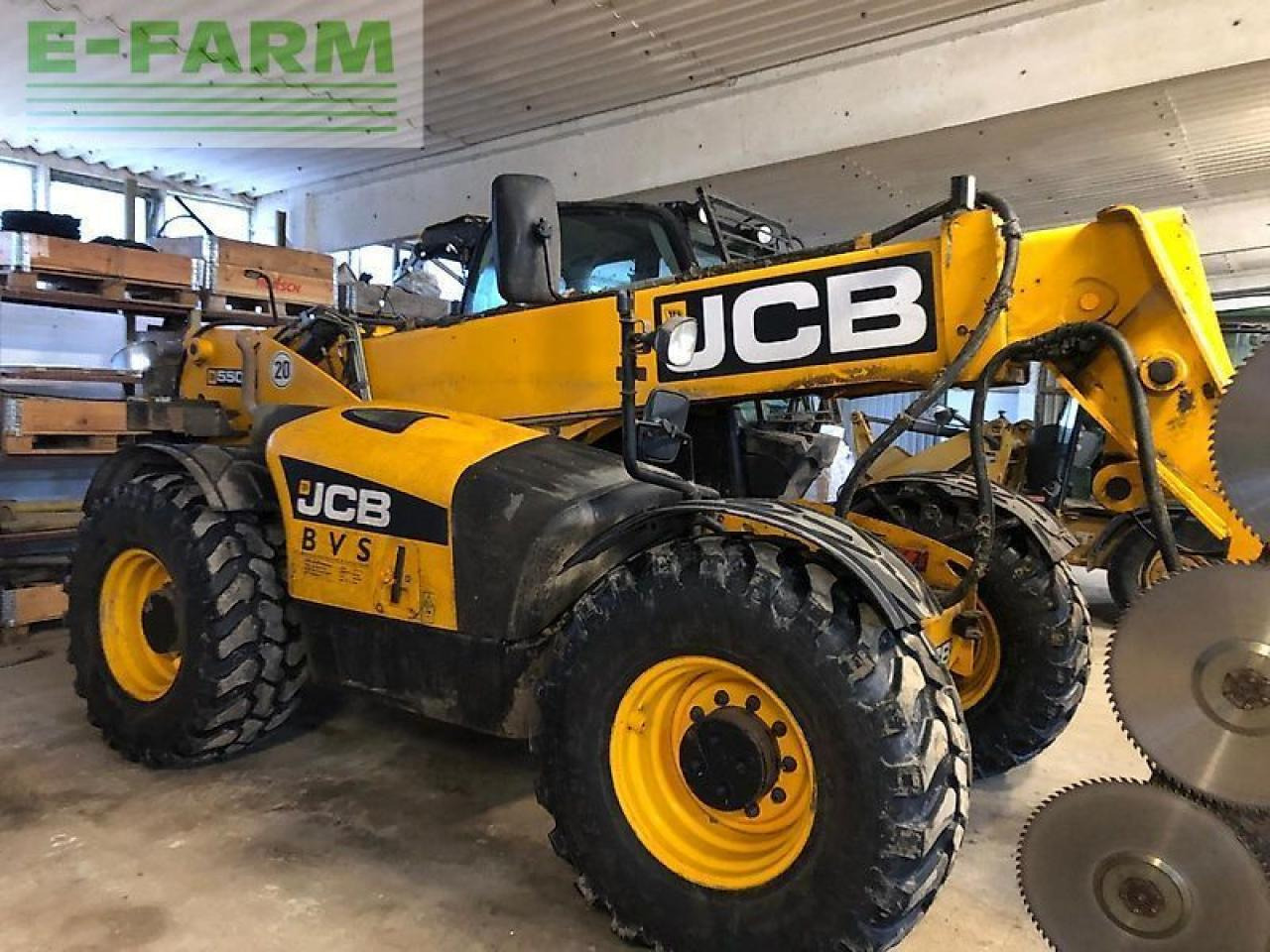 JCB 550-80 agri plus - Навантажувач телескопічний: фото 1 JCB 550-80 agri plus - Навантажувач телескопічний: фото 1