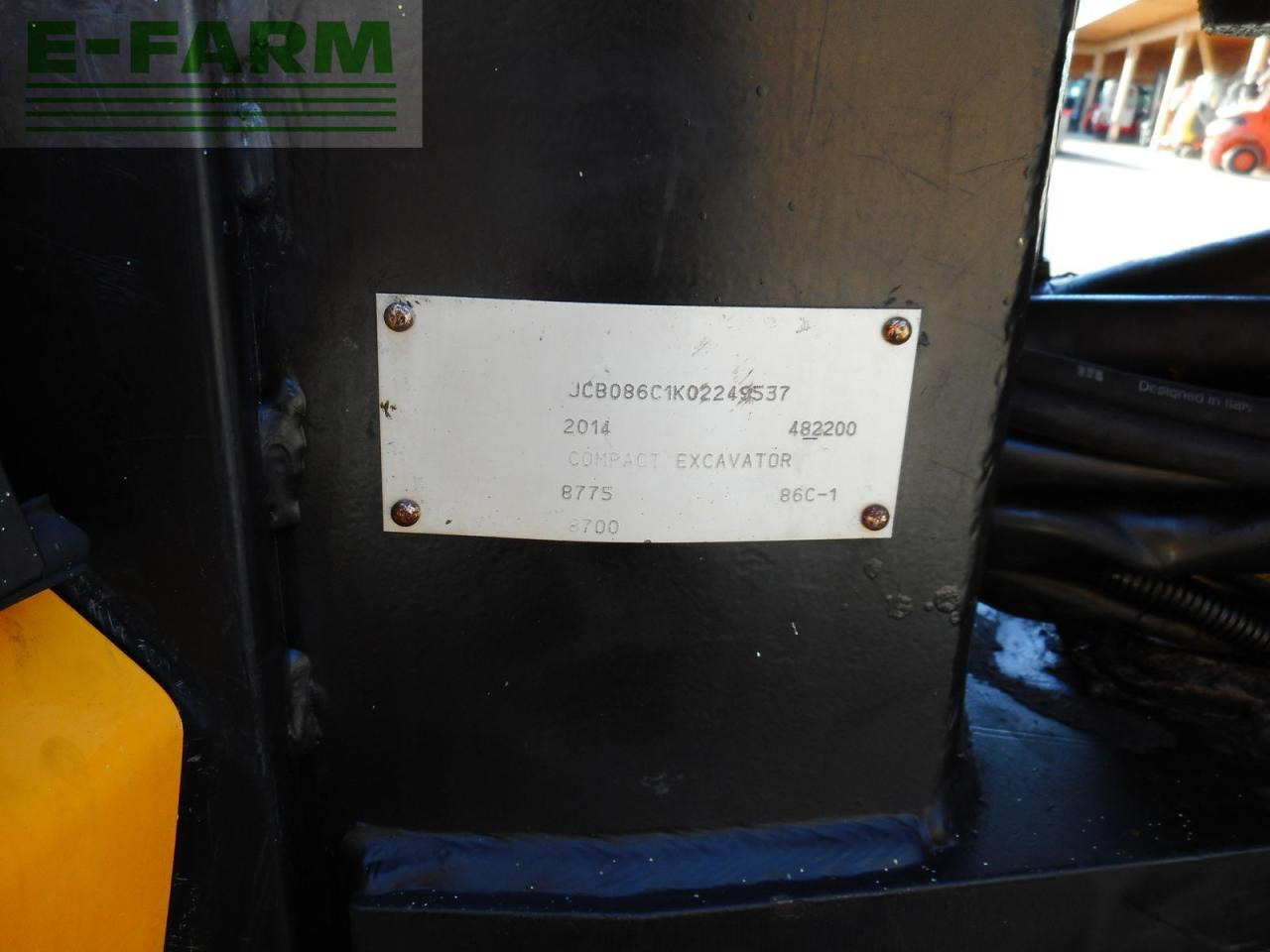 Міні-екскаватор JCB 86 c-1 ( 8.775kg ): фото 6