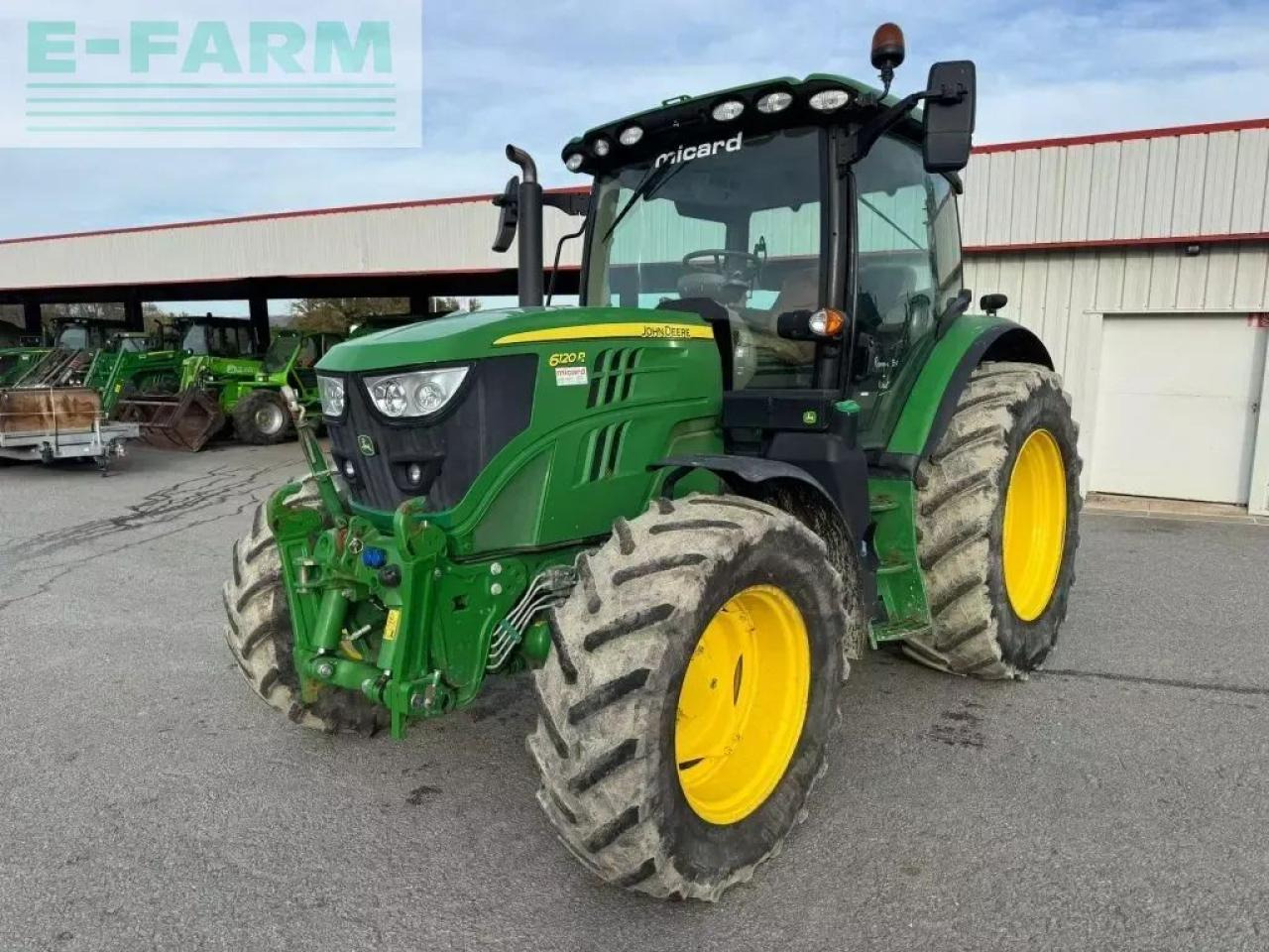 John Deere 6120r powerquad+ - Трактор: фото 1 John Deere 6120r powerquad+ - Трактор: фото 1