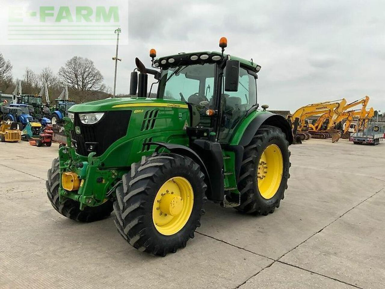 Трактор John Deere 6195r tractor (st22150): фото 9