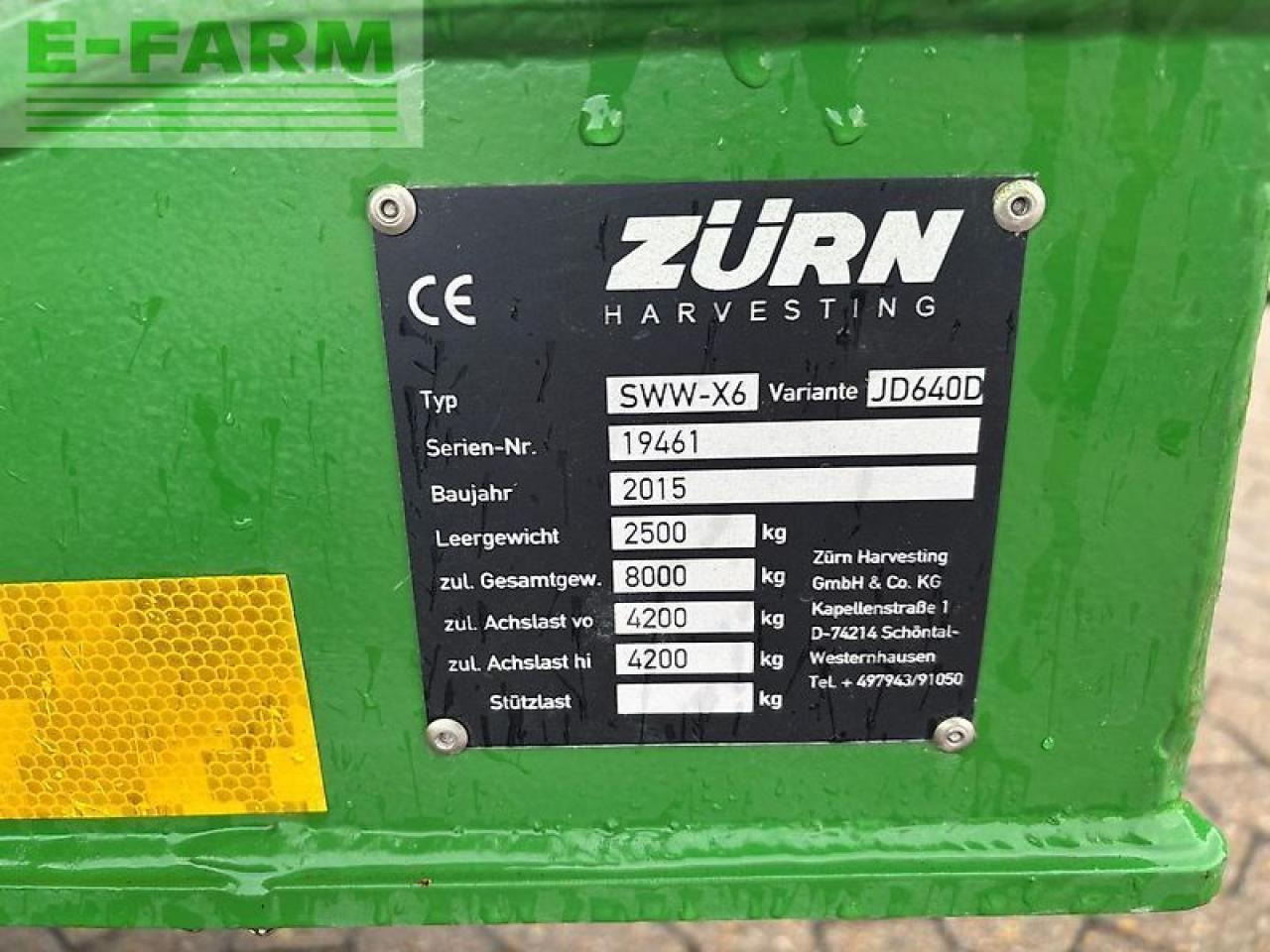 John Deere 640d - Обладнання для кормозбирального комбайну: фото 3 John Deere 640d - Обладнання для кормозбирального комбайну: фото 3