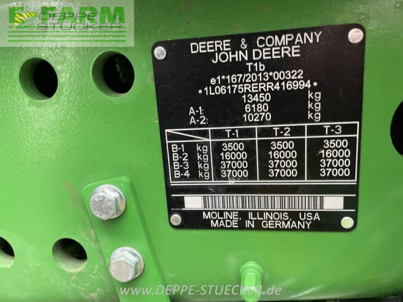 John Deere 6r 175 - Трактор: фото 2 John Deere 6r 175 - Трактор: фото 2