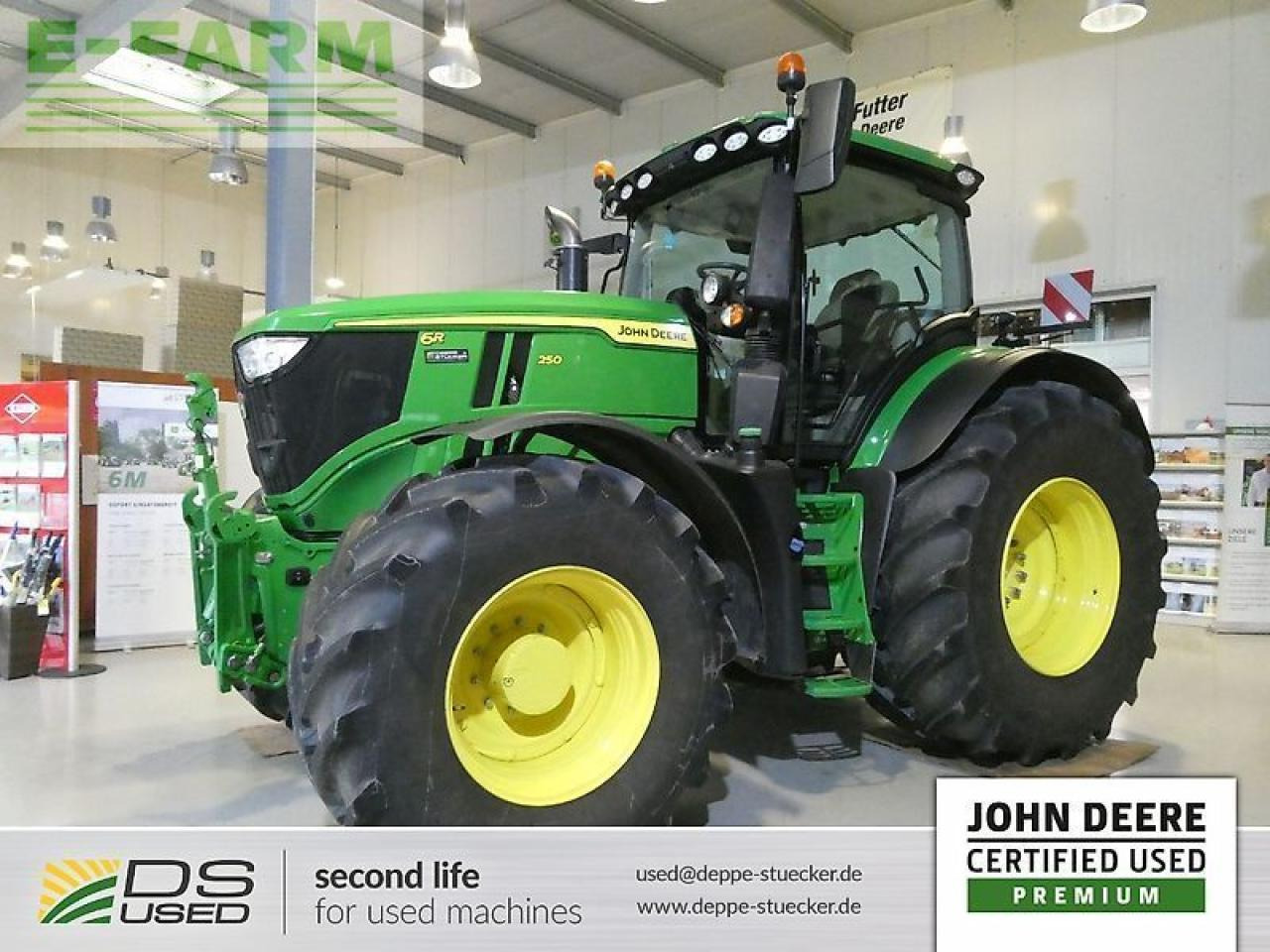 John Deere 6r 250 - Трактор: фото 1 John Deere 6r 250 - Трактор: фото 1