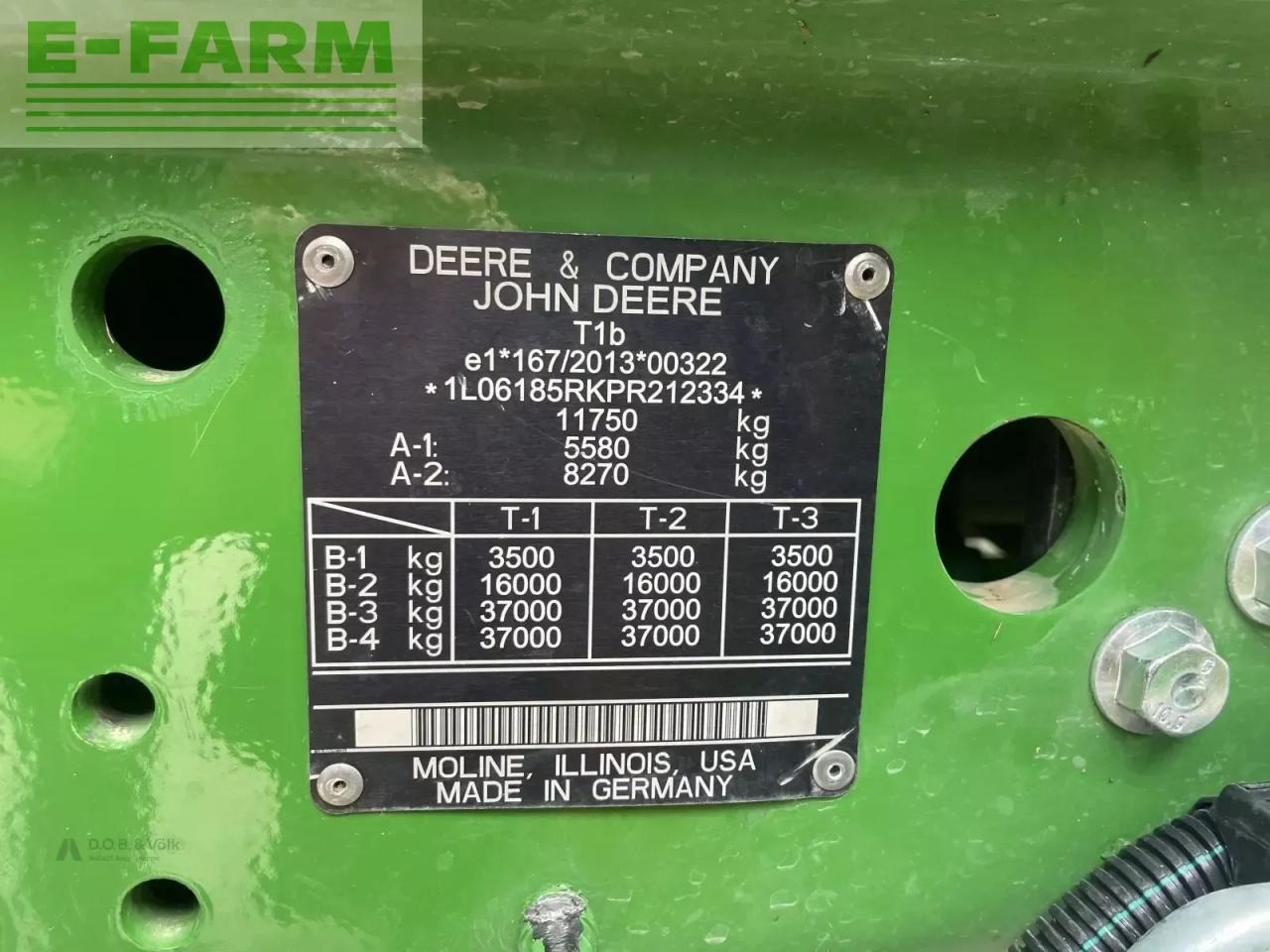 Трактор John Deere 6r185: фото 23