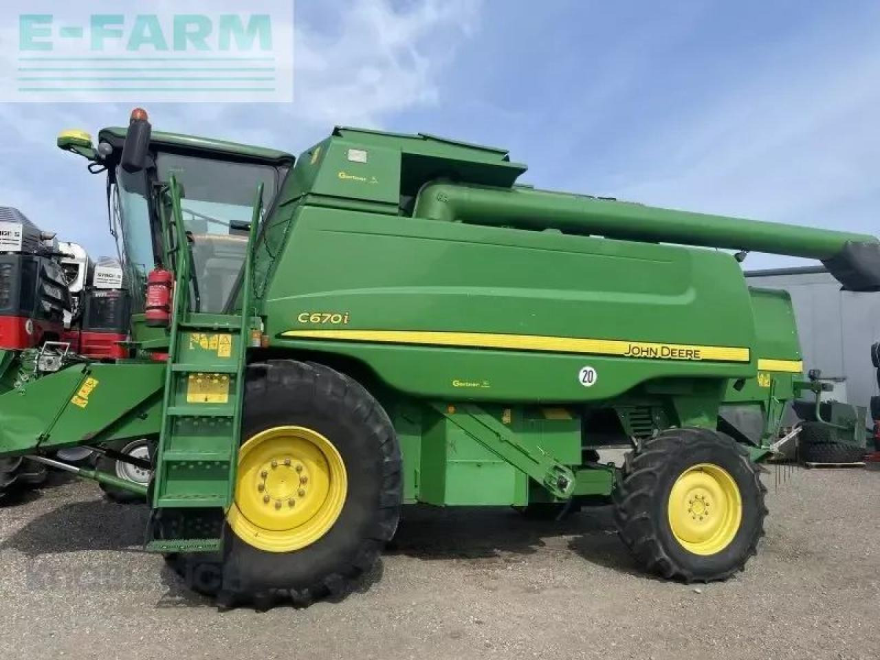 John Deere c670i - Зернозбиральний комбайн: фото 2 John Deere c670i - Зернозбиральний комбайн: фото 2
