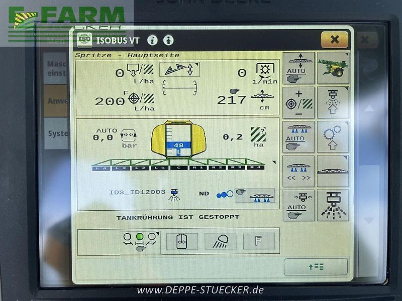 John Deere m740i (my14) - Обприскувач причіпний: фото 2 John Deere m740i (my14) - Обприскувач причіпний: фото 2