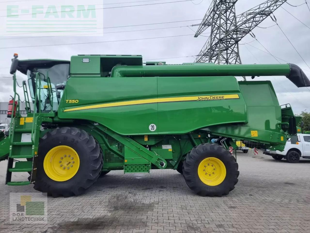 John Deere t550 - Зернозбиральний комбайн: фото 4 John Deere t550 - Зернозбиральний комбайн: фото 4