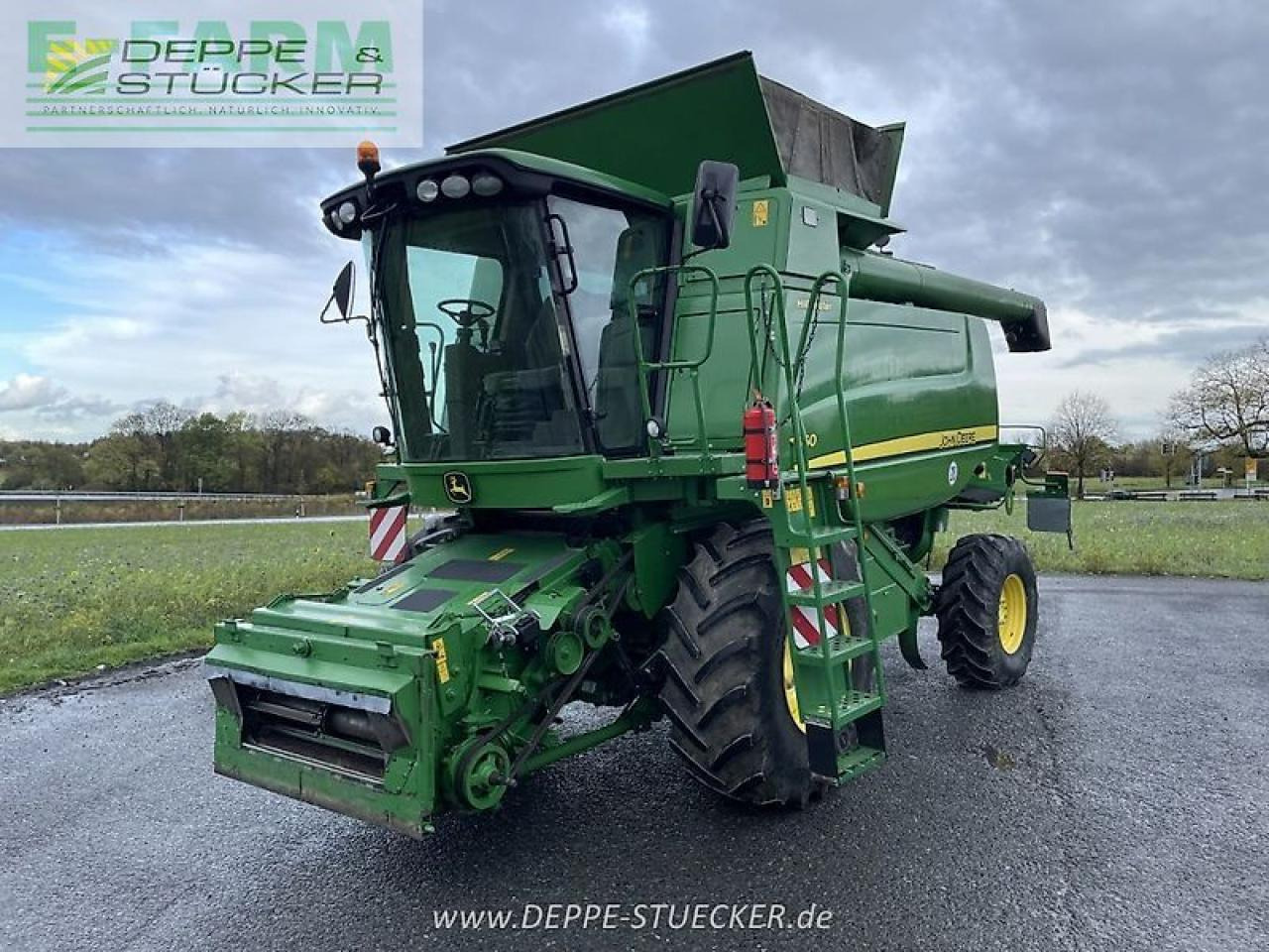 Зернозбиральний комбайн John Deere t560 hillmaster mit 620r und rapstisch: фото 22