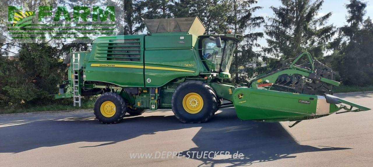 John Deere t670 - Зернозбиральний комбайн: фото 1 John Deere t670 - Зернозбиральний комбайн: фото 1