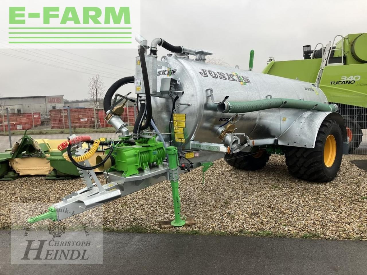 Joskin alpina 8000s garda - Розкидач рідких добрив: фото 2 Joskin alpina 8000s garda - Розкидач рідких добрив: фото 2