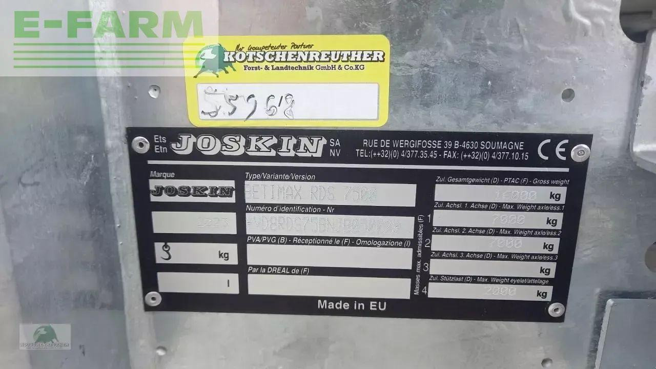 Для перевезення худоби причіп Joskin betimax rds 7500: фото 6 Для перевезення худоби причіп Joskin betimax rds 7500: фото 6