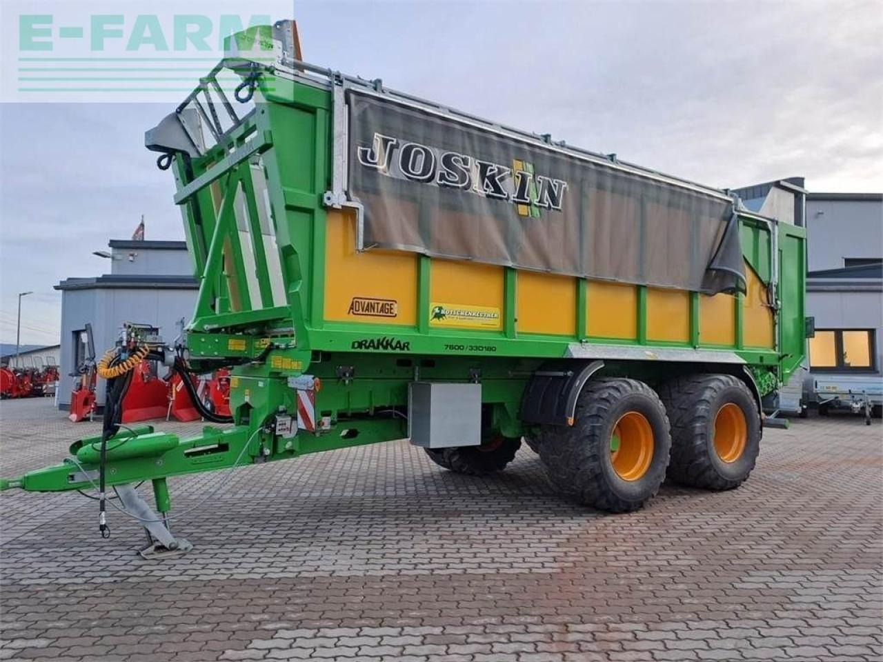 Joskin drakkar 7600/33d180 - Сільськогосподарський причіп: фото 1 Joskin drakkar 7600/33d180 - Сільськогосподарський причіп: фото 1