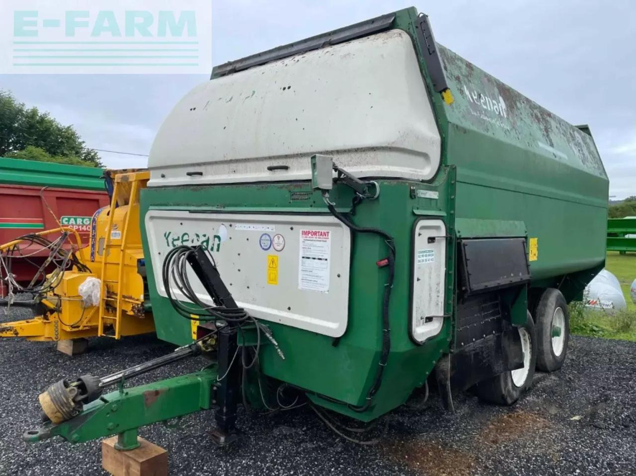Keenan mélangeuse mecafibre 400 keenan - Техніка для тваринництва: фото 1 Keenan mélangeuse mecafibre 400 keenan - Техніка для тваринництва: фото 1