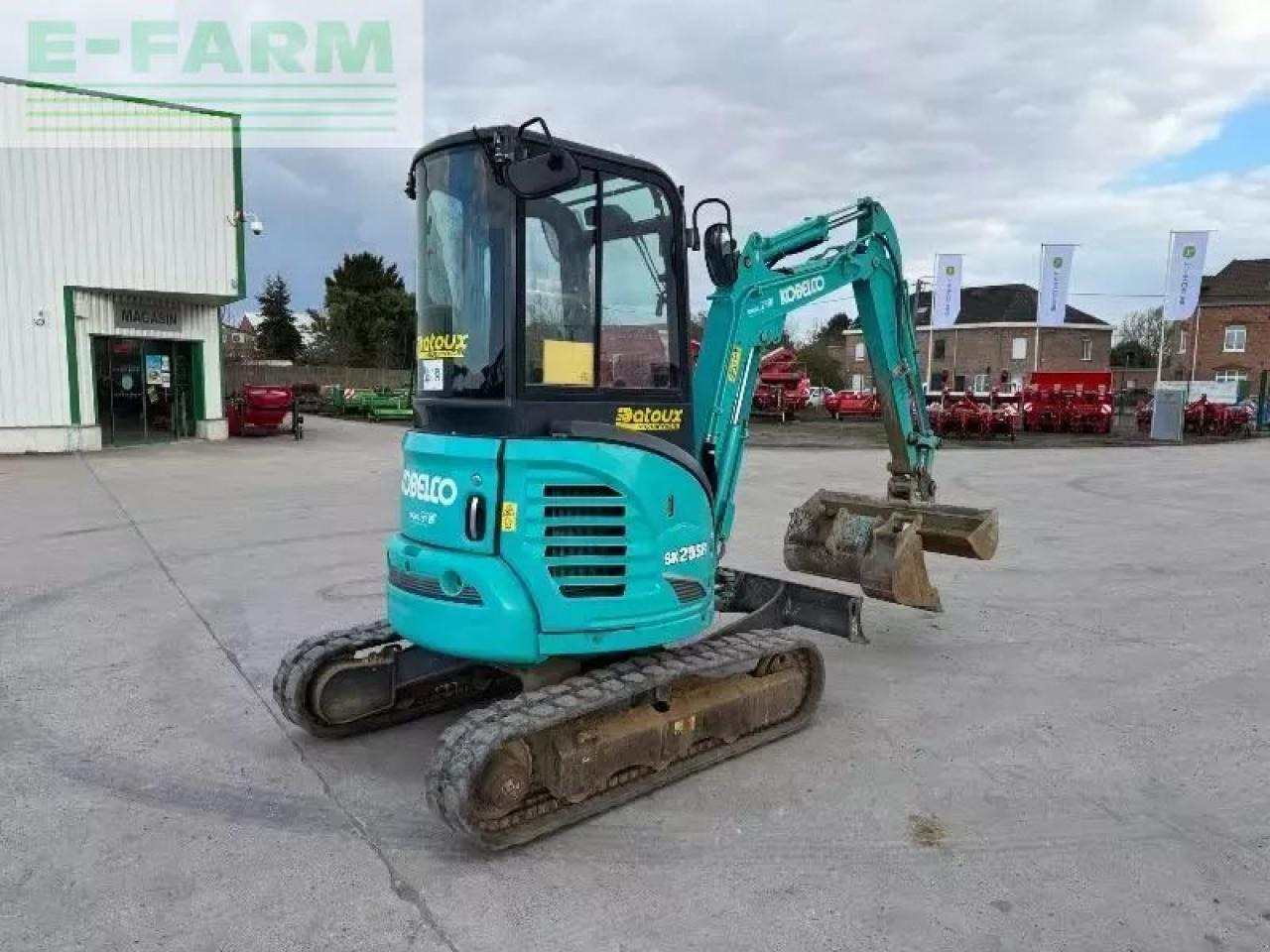Kobelco sk 25 sr-6e - Міні-екскаватор: фото 4 Kobelco sk 25 sr-6e - Міні-екскаватор: фото 4