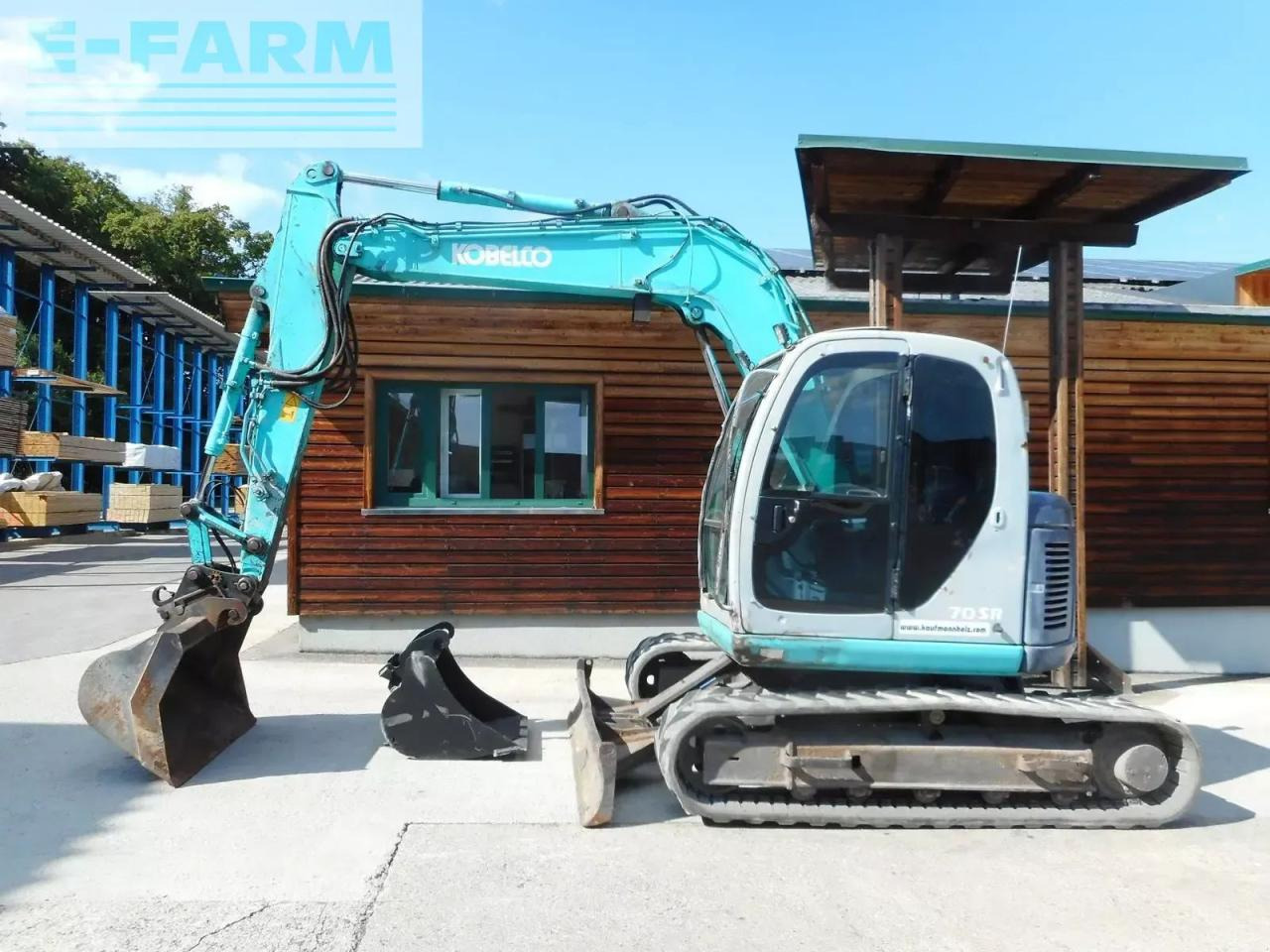 Kobelco sk 70 sr-1e ( 7.400kg ) - Міні-екскаватор: фото 1 Kobelco sk 70 sr-1e ( 7.400kg ) - Міні-екскаватор: фото 1