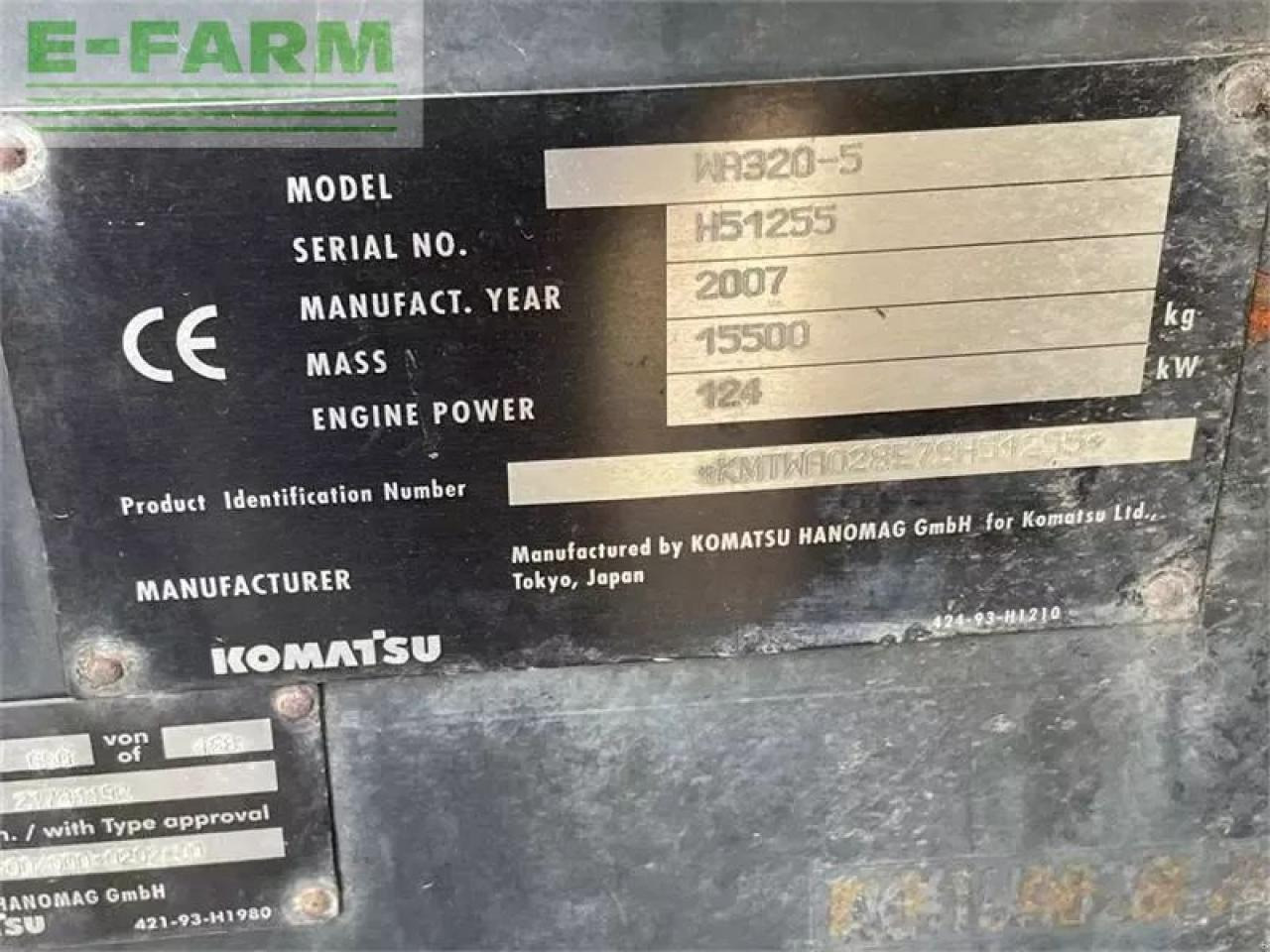 Komatsu wa320-5 - Міні-екскаватор: фото 5 Komatsu wa320-5 - Міні-екскаватор: фото 5