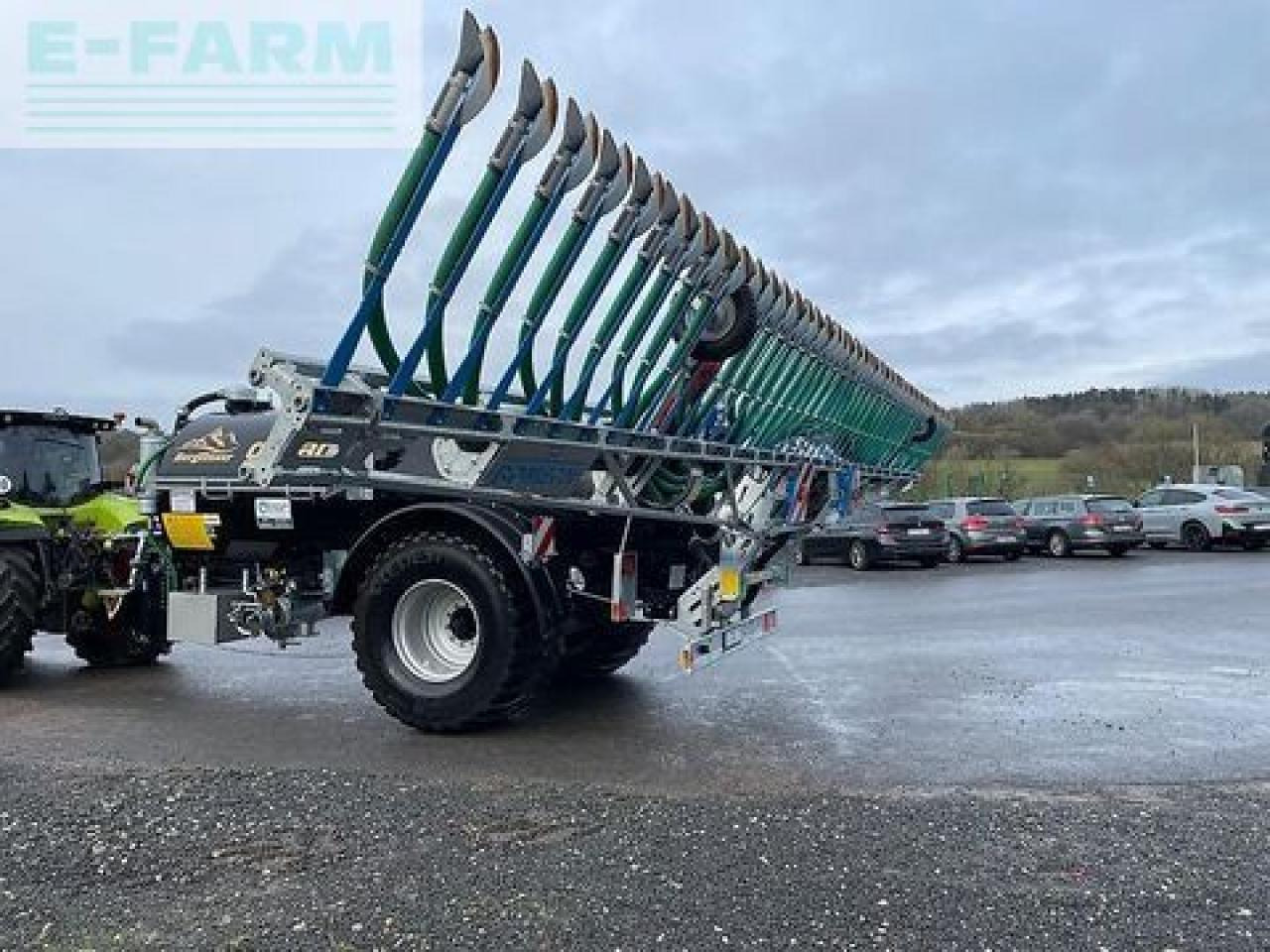 Розкидач рідких добрив Kotte ve 12600 bergflitzer mit bomech 12m und saugarm: фото 6