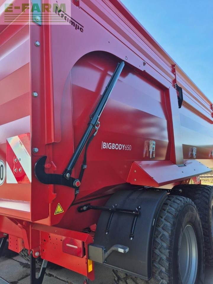 Krampe BB650 - Сільськогосподарський причіп самоскид: фото 4 Krampe BB650 - Сільськогосподарський причіп самоскид: фото 4