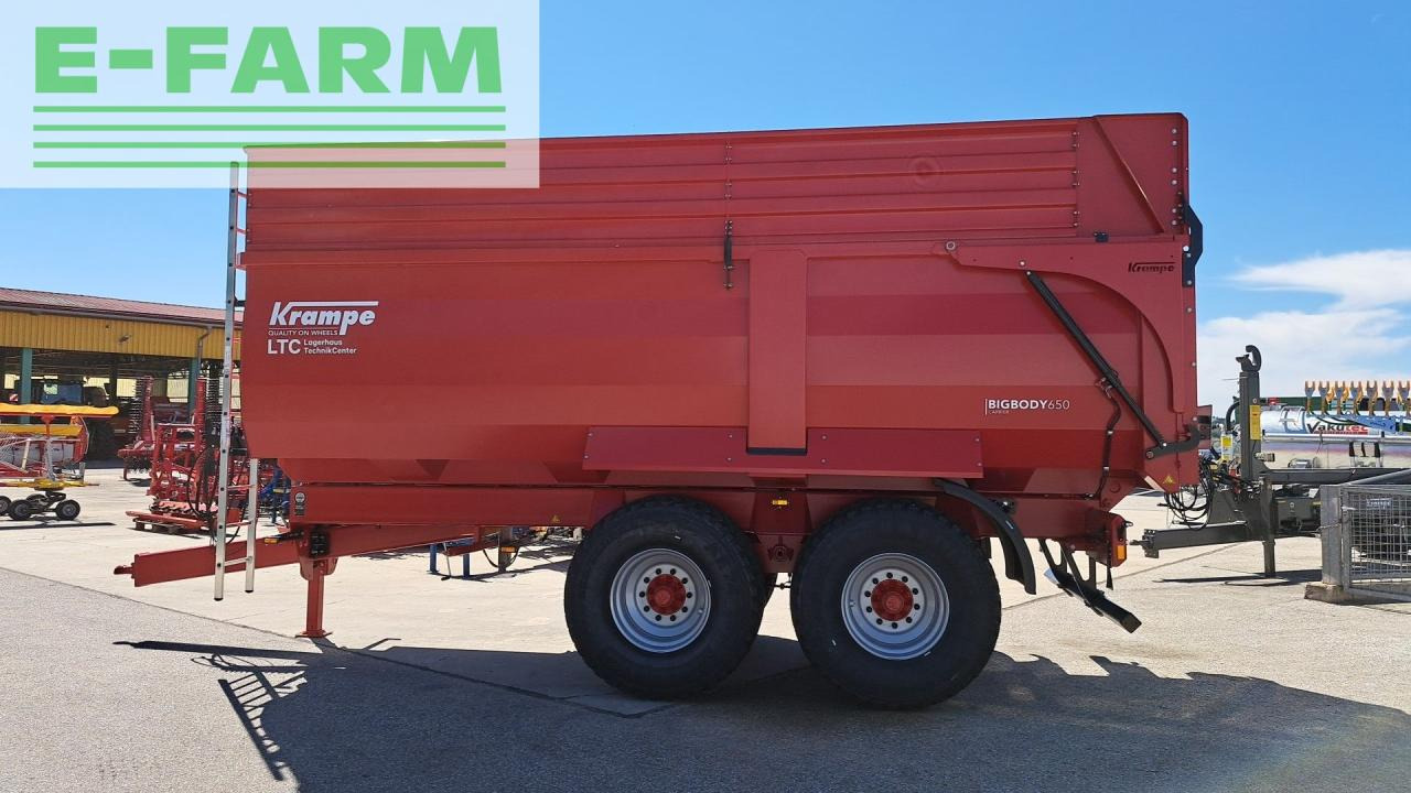 Krampe Big Body 650 Carrier - Сільськогосподарський причіп самоскид: фото 2 Krampe Big Body 650 Carrier - Сільськогосподарський причіп самоскид: фото 2