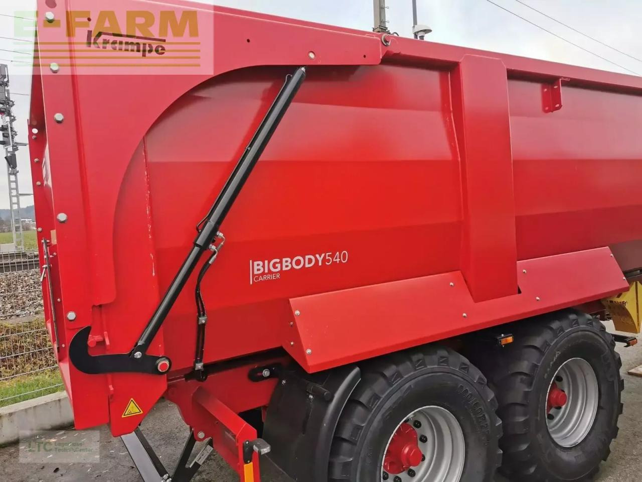 Krampe big body 540 - Сільськогосподарський причіп самоскид: фото 3 Krampe big body 540 - Сільськогосподарський причіп самоскид: фото 3