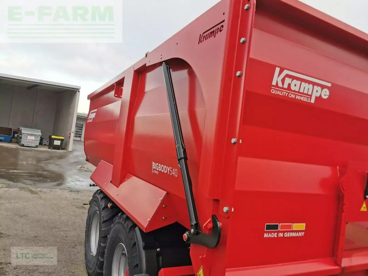 Krampe big body 540 - Сільськогосподарський причіп самоскид: фото 4 Krampe big body 540 - Сільськогосподарський причіп самоскид: фото 4