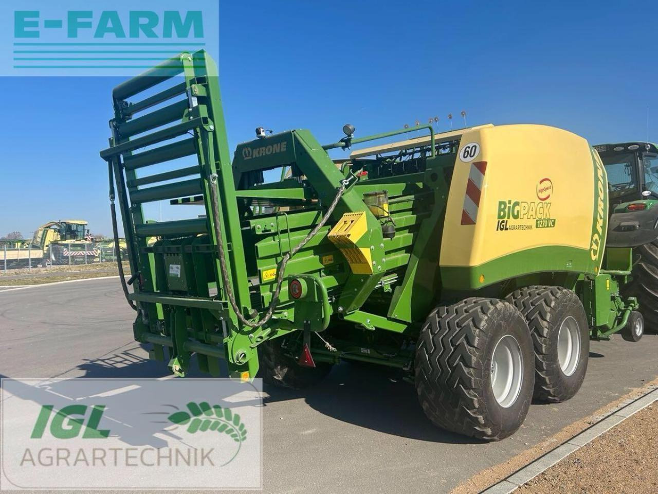 Krone big pack 1270 vc v-knoter - Прес-підбирач тюковий: фото 5 Krone big pack 1270 vc v-knoter - Прес-підбирач тюковий: фото 5
