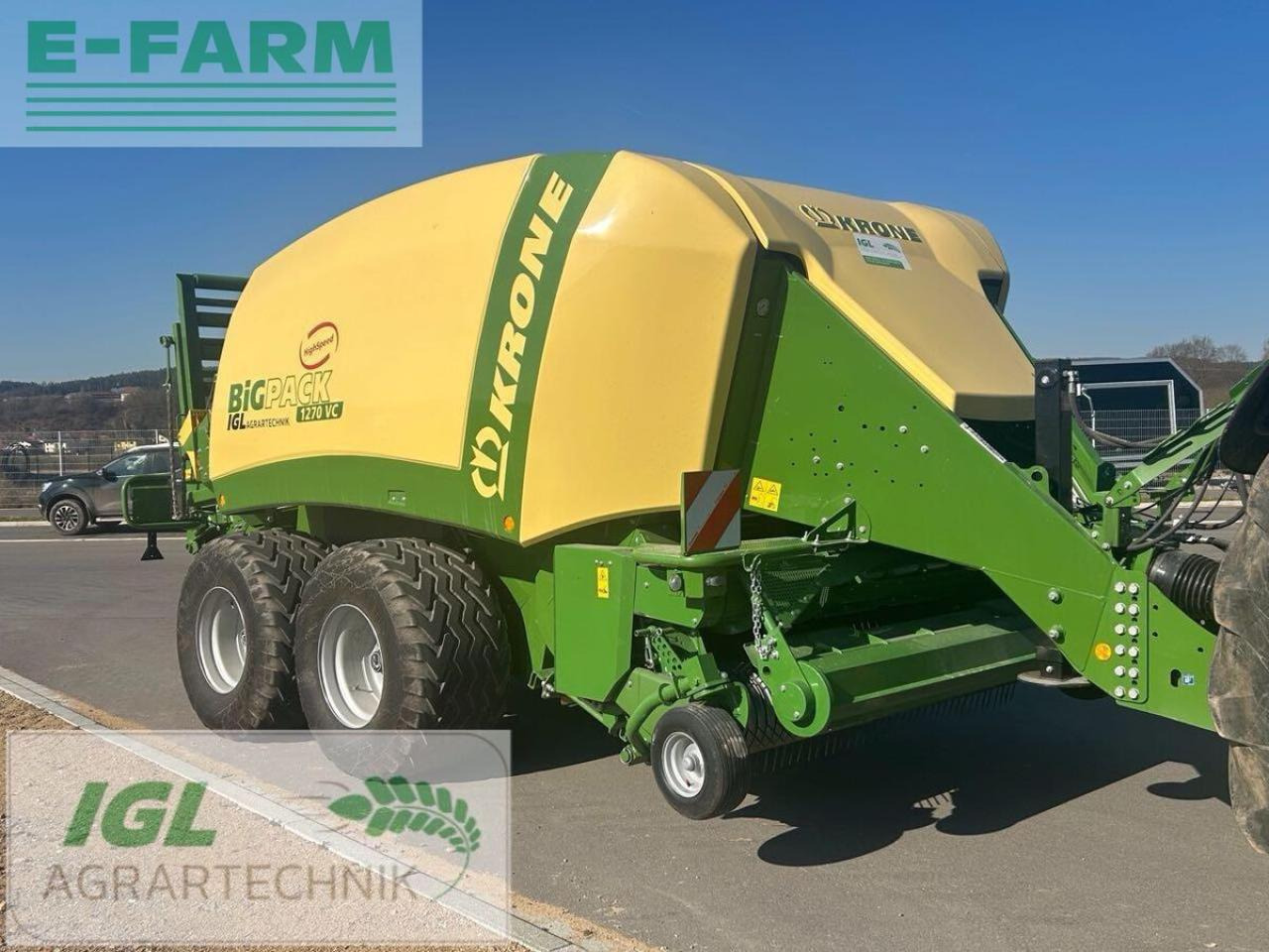 Krone big pack 1270 vc v-knoter - Прес-підбирач тюковий: фото 3 Krone big pack 1270 vc v-knoter - Прес-підбирач тюковий: фото 3