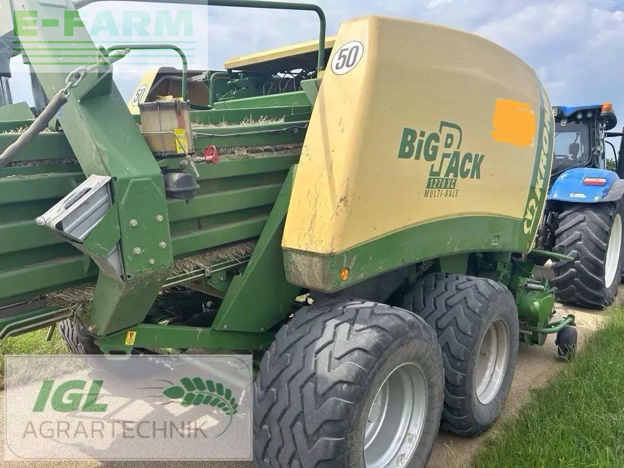 Krone big pack 1270 xc mulitbale - Прес-підбирач тюковий: фото 3 Krone big pack 1270 xc mulitbale - Прес-підбирач тюковий: фото 3