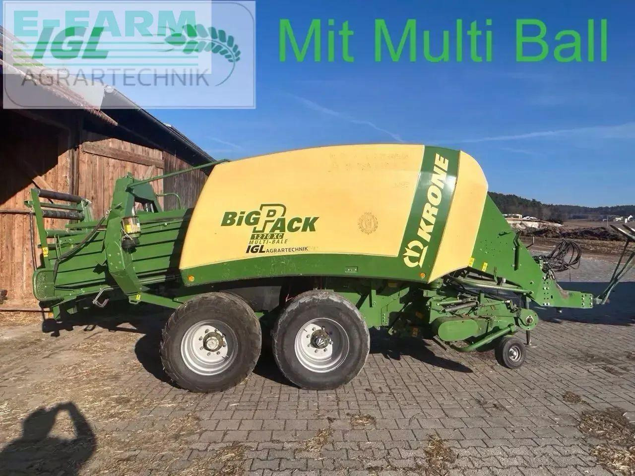 Krone big pack 1270 xc multi bale - Прес-підбирач тюковий: фото 1 Krone big pack 1270 xc multi bale - Прес-підбирач тюковий: фото 1
