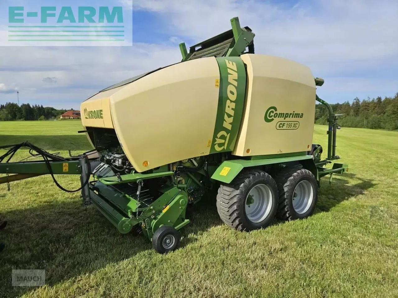 Krone comprima cf 155 xc - Прес-підбирач тюковий: фото 1 Krone comprima cf 155 xc - Прес-підбирач тюковий: фото 1