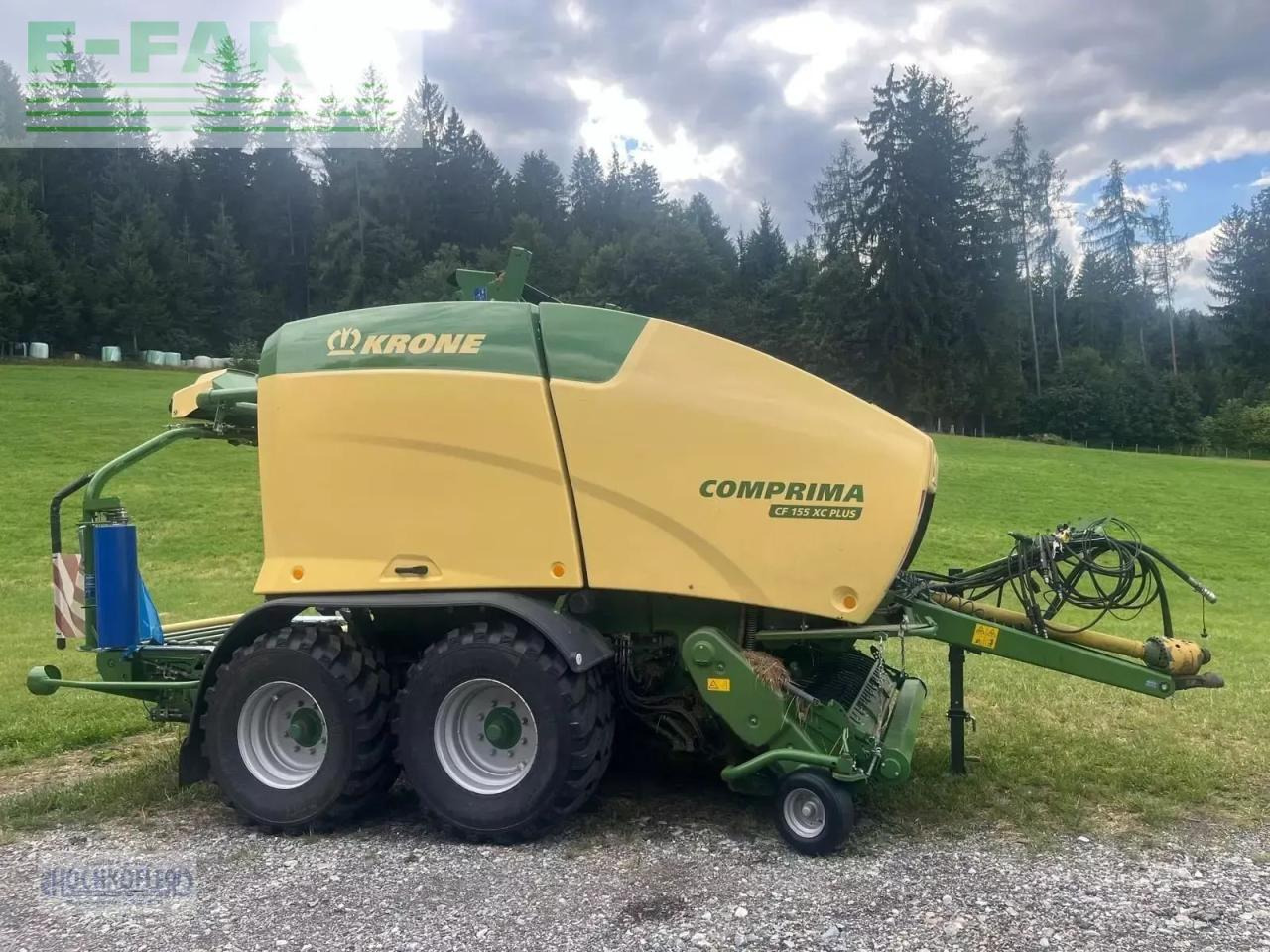 Krone comprima cf 155 xc plus - Прес-підбирач тюковий: фото 1 Krone comprima cf 155 xc plus - Прес-підбирач тюковий: фото 1