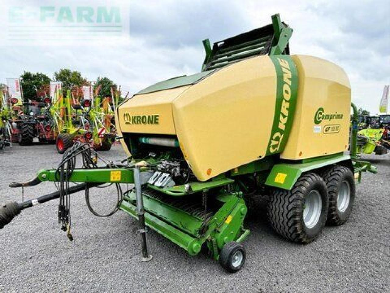 Krone comprima cf 155 xc, pressen-wickler-kombination - Прес-підбирач тюковий: фото 4 Krone comprima cf 155 xc, pressen-wickler-kombination - Прес-підбирач тюковий: фото 4