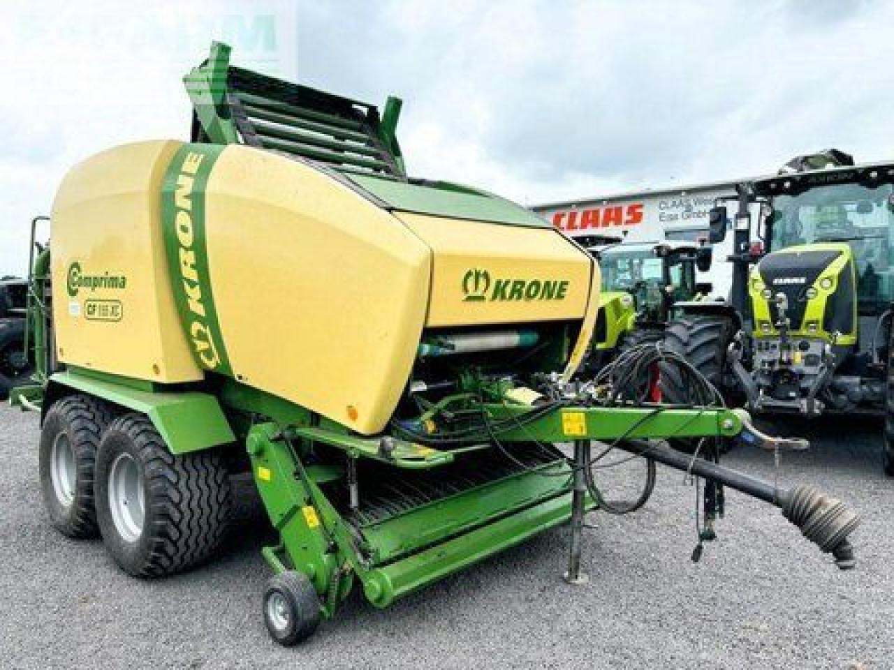 Krone comprima cf 155 xc, pressen-wickler-kombination - Прес-підбирач тюковий: фото 3 Krone comprima cf 155 xc, pressen-wickler-kombination - Прес-підбирач тюковий: фото 3