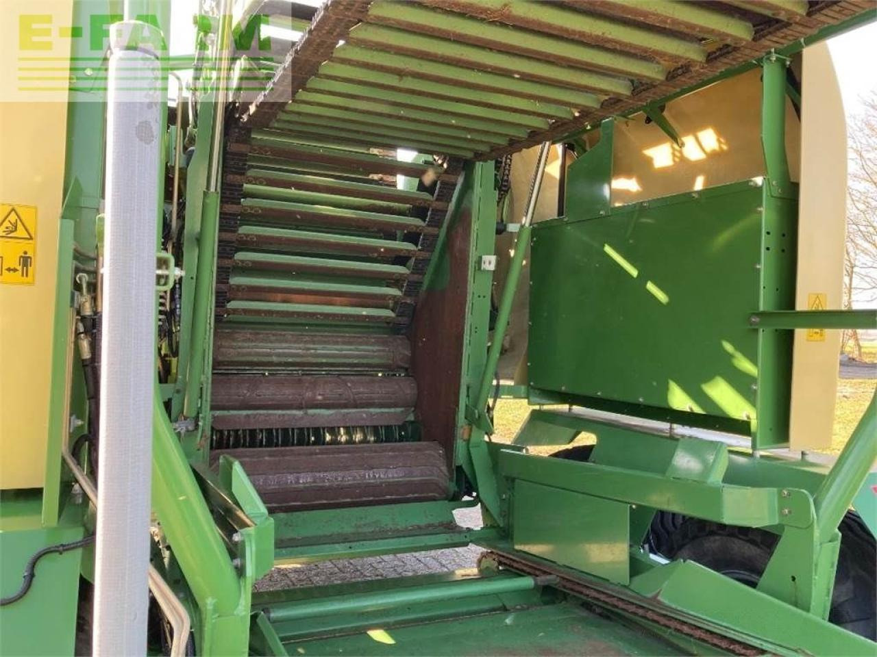 Прес-підбирач тюковий Krone comprima cv 150 xc: фото 7