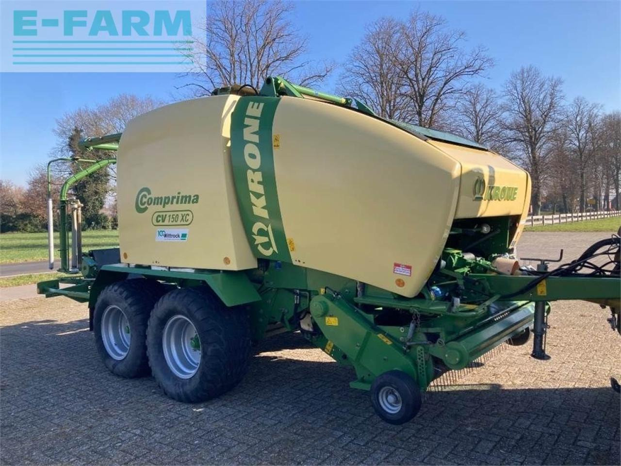 Krone comprima cv 150 xc - Прес-підбирач тюковий: фото 1 Krone comprima cv 150 xc - Прес-підбирач тюковий: фото 1