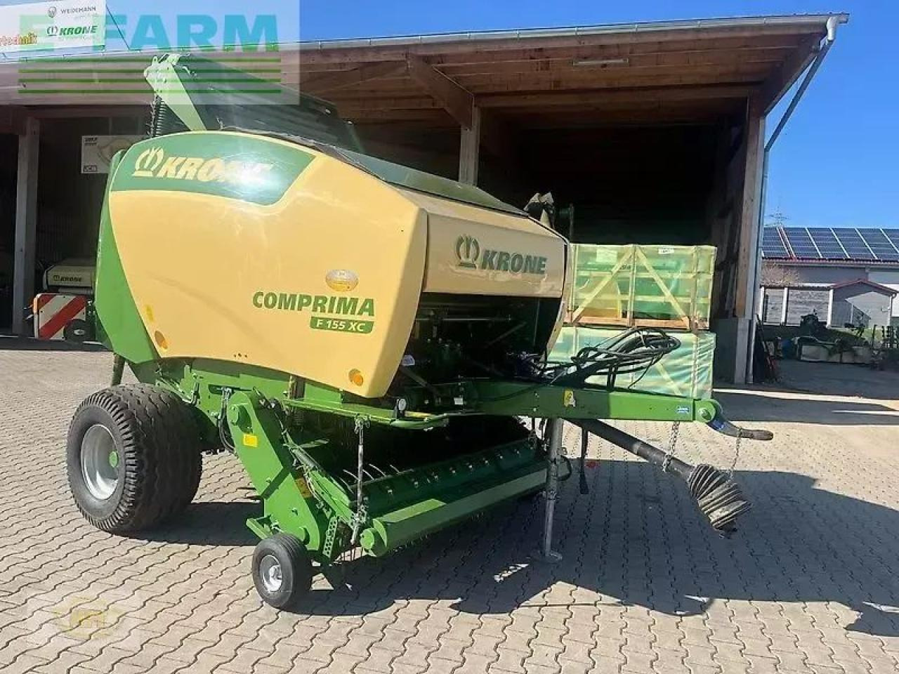 Krone comprima f 155 xc - Прес-підбирач тюковий: фото 1 Krone comprima f 155 xc - Прес-підбирач тюковий: фото 1