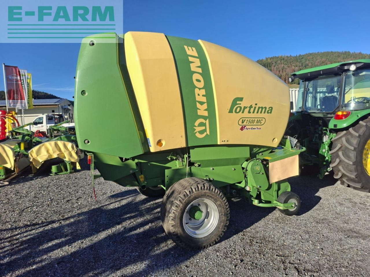 Krone fortima v 1500 mc - Прес-підбирач тюковий: фото 3 Krone fortima v 1500 mc - Прес-підбирач тюковий: фото 3