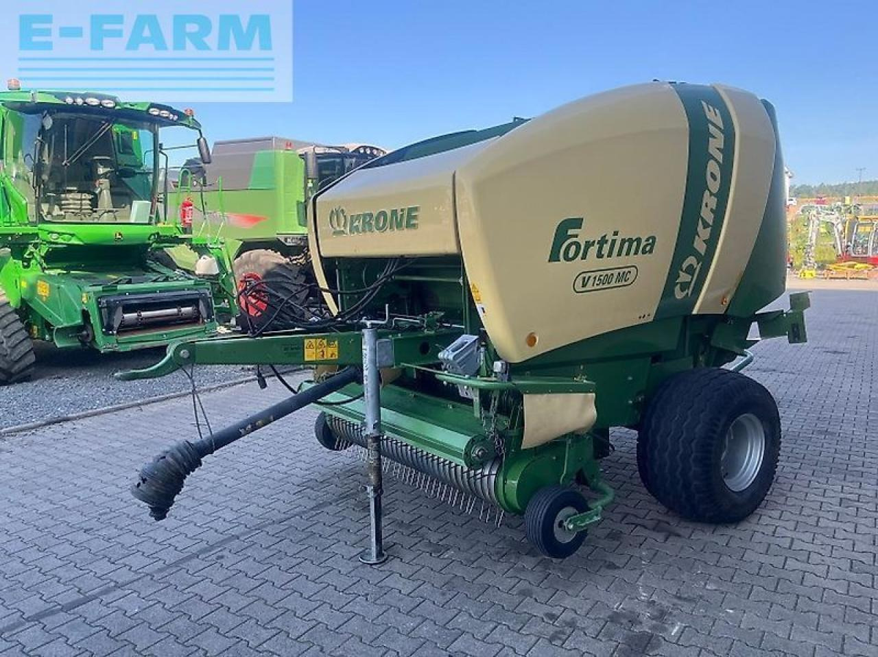 Krone fortima v 1500 mc - Прес-підбирач тюковий: фото 2 Krone fortima v 1500 mc - Прес-підбирач тюковий: фото 2