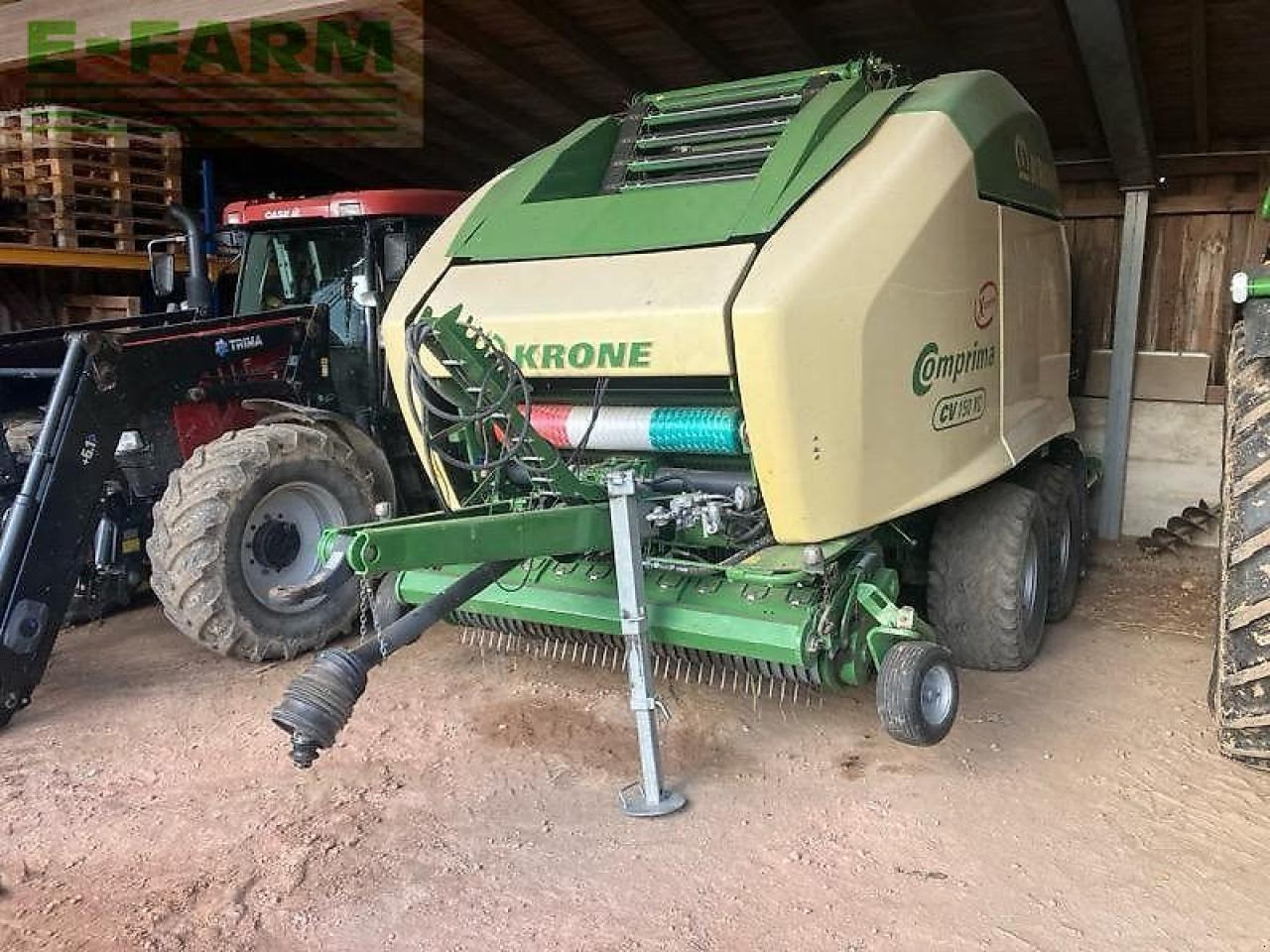 Krone gebr. comprima cv150xc presse - Прес-підбирач тюковий: фото 1 Krone gebr. comprima cv150xc presse - Прес-підбирач тюковий: фото 1