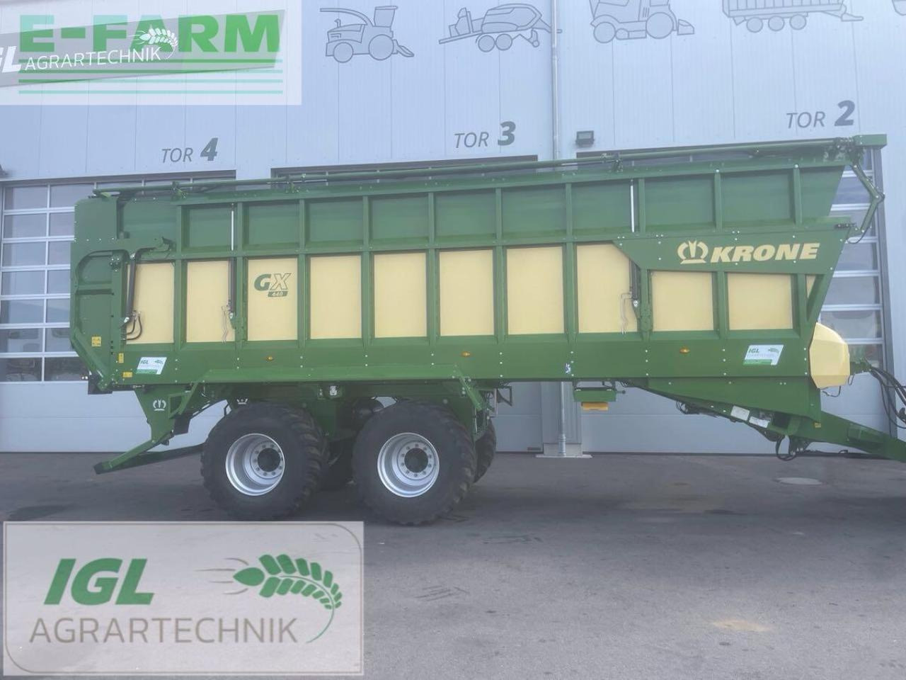 Krone gx 440 (tt801-20) - Сільськогосподарський причіп самоскид: фото 4 Krone gx 440 (tt801-20) - Сільськогосподарський причіп самоскид: фото 4