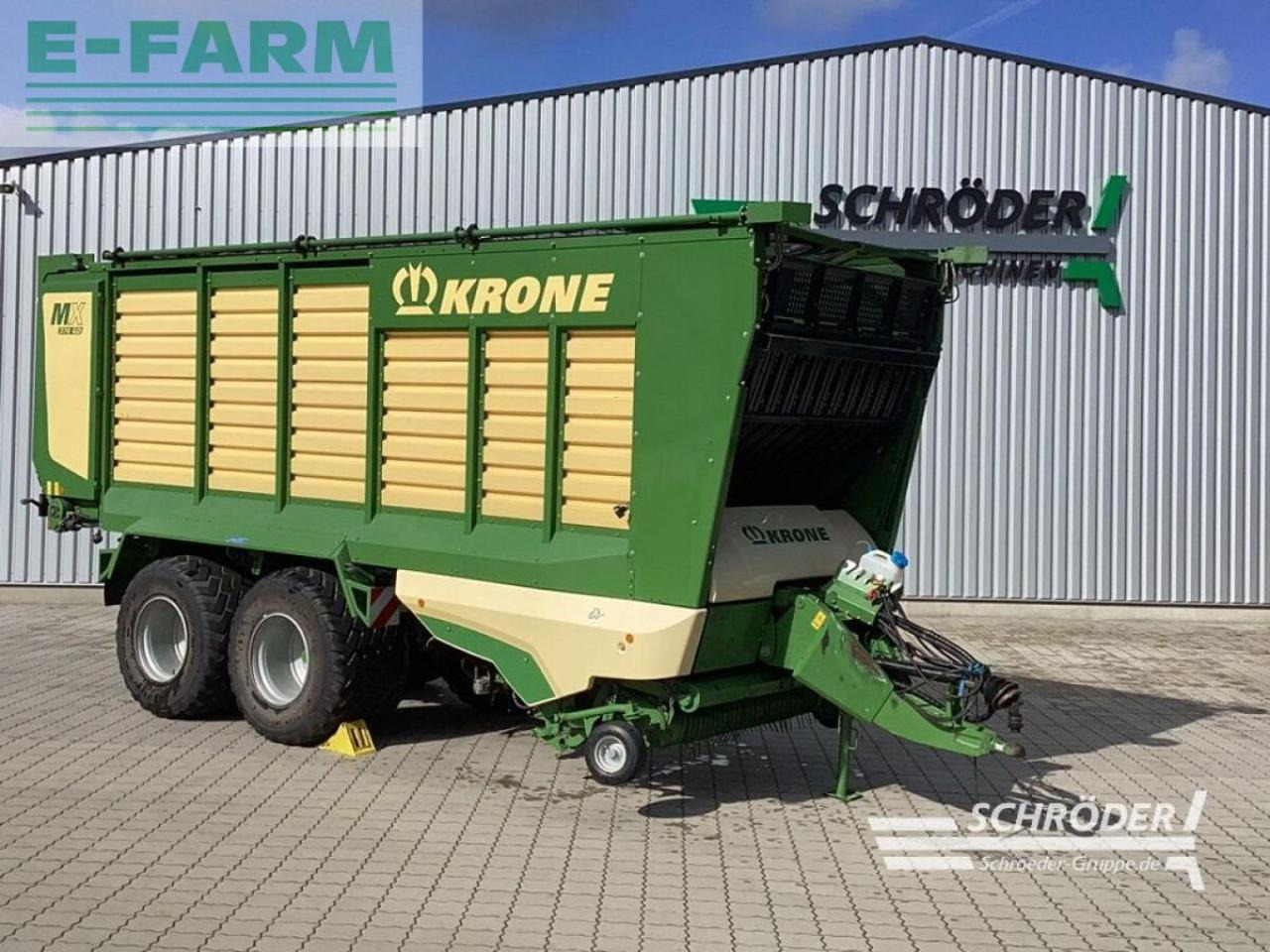 Krone mx 370 gd - Сільськогосподарський причіп самоскид: фото 1 Krone mx 370 gd - Сільськогосподарський причіп самоскид: фото 1