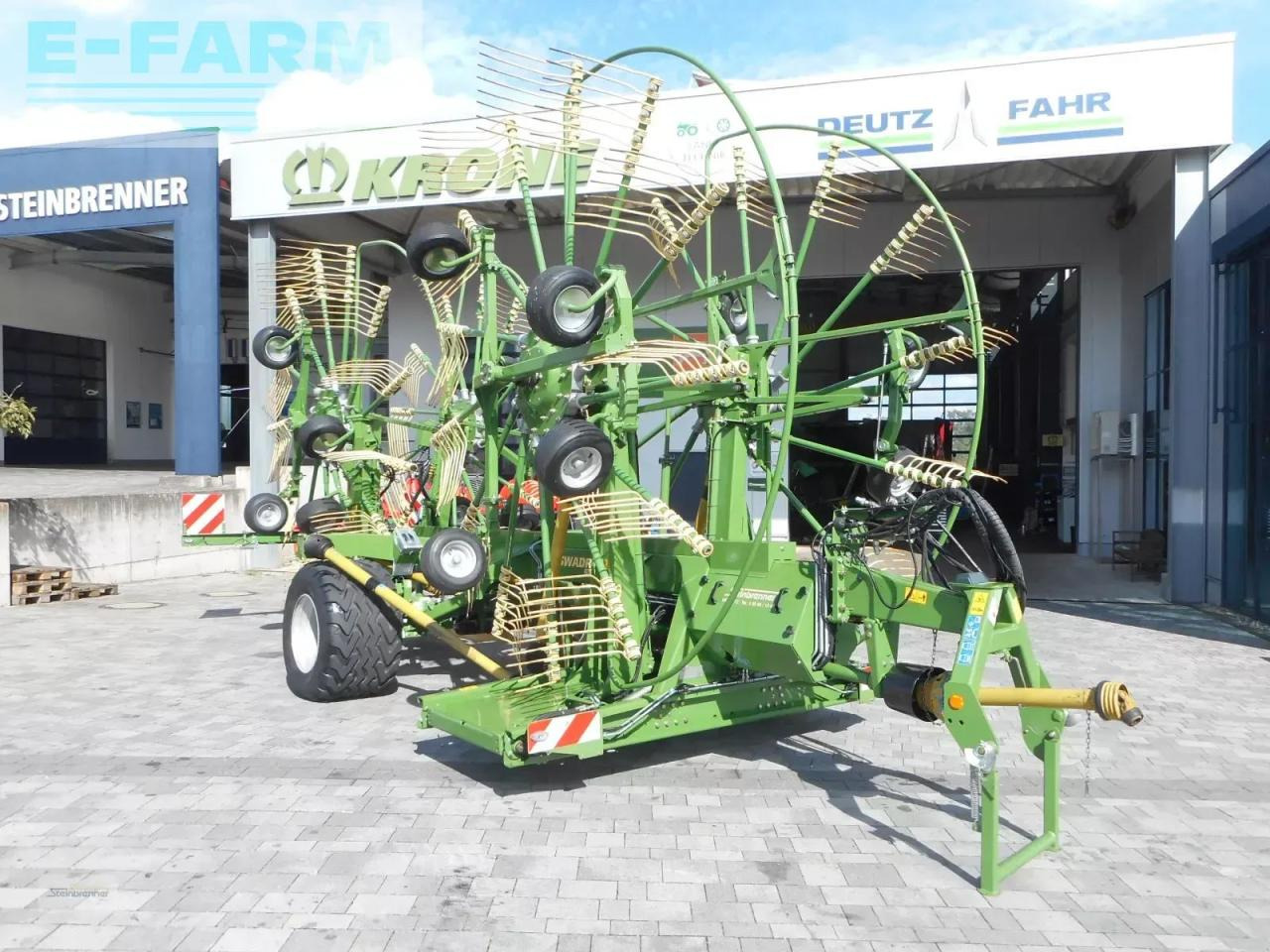Krone swadro 1400 plus - Сіноворушилка: фото 2 Krone swadro 1400 plus - Сіноворушилка: фото 2
