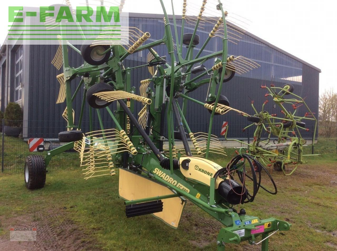 Krone swadro tc 880 - Сіноворушилка: фото 2 Krone swadro tc 880 - Сіноворушилка: фото 2