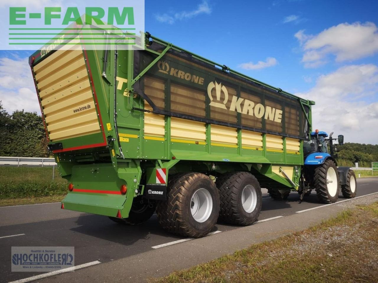 Krone tx 460 - Сільськогосподарський причіп самоскид: фото 5 Krone tx 460 - Сільськогосподарський причіп самоскид: фото 5