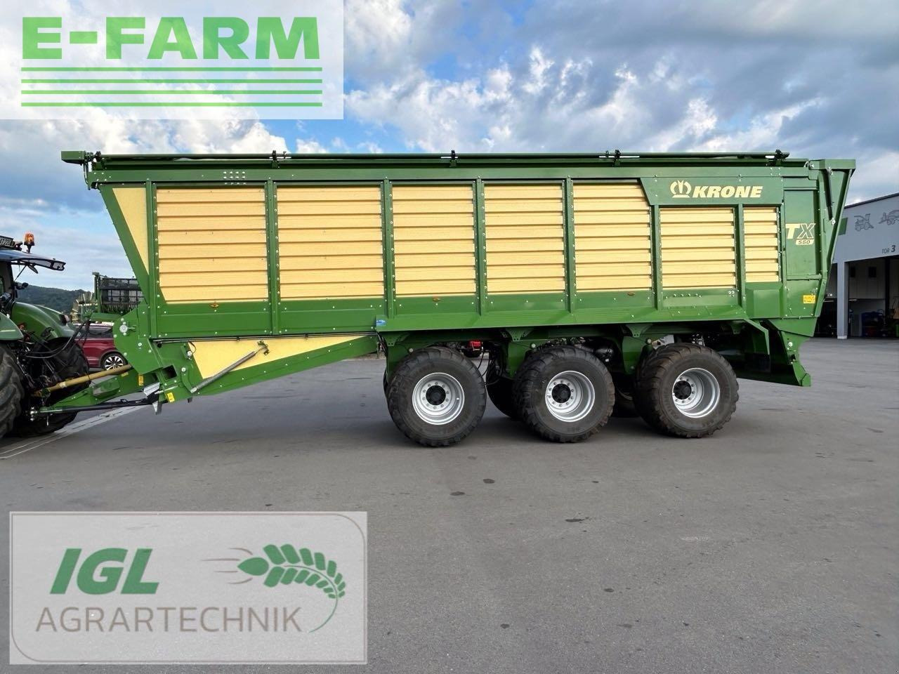 Krone tx 560 - Сільськогосподарський причіп самоскид: фото 2 Krone tx 560 - Сільськогосподарський причіп самоскид: фото 2